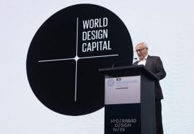 <p>Viatge a l’Índia a la <em>World Design Assembly</em> per recollir el testimoni de Capital Mundial del Disseny en 2022.</p> 