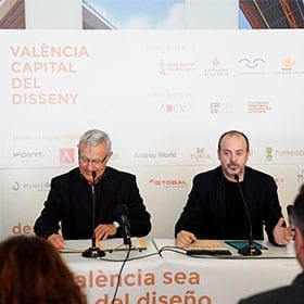<p>Announcement with the Mayor of Valencia that the city will bid to become World Design Capital.</p>