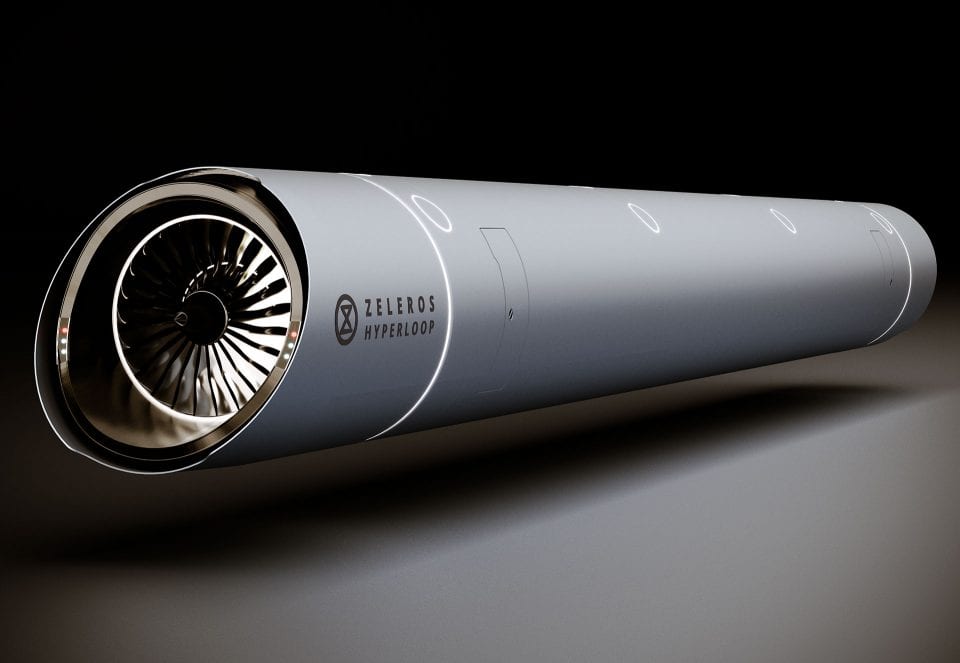 PRESENTACIÓN. Se desvela el tren ultrarrápido valenciano Hyperloop de Zeleros